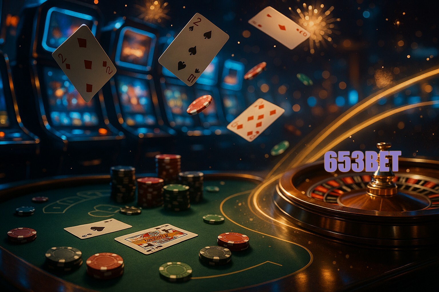 Jogos emocionantes no 653BET